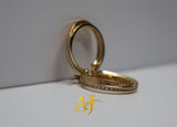 14KT Designer Hoop Earrings