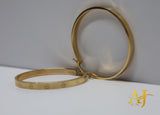 14KT Designer Hoop Earrings