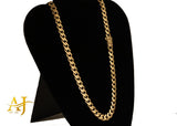 14KT 8MM Miami Cuban Link Chain