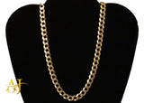 14K 6MM Diamond Cut Cuban Link