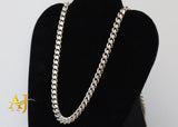 925 Silver 6MM Solid Miami Cuban Link