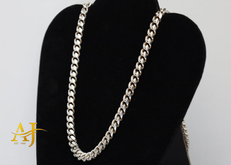 925 Silver 6MM Solid Miami Cuban Link