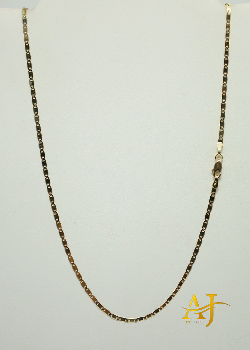 14k 4MM Gold Valentino Link