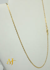 14k 4MM Gold Valentino Link