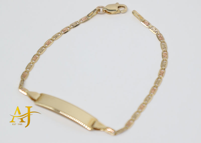 14KT 2MM Valentino Link Baby ID