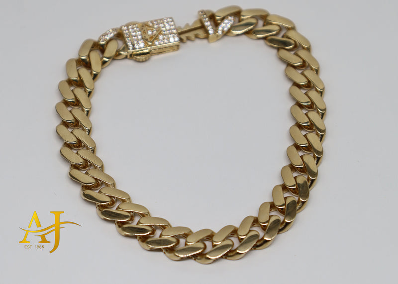 14K 8MM Miami Cuban Link