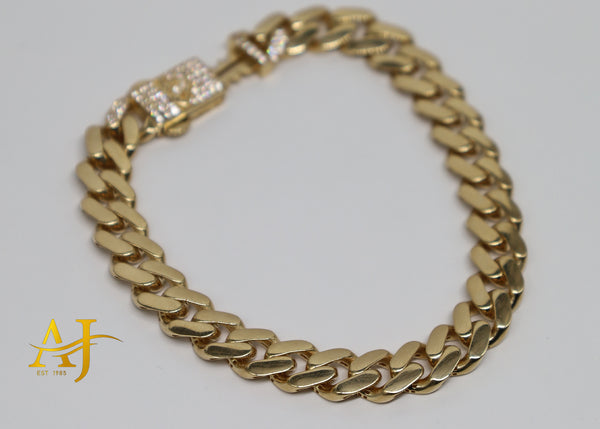 14K 8MM Miami Cuban Link