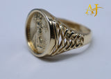 14K Liberty Coin Ring