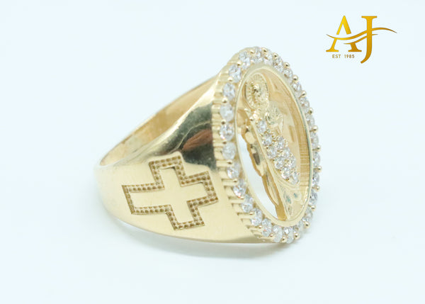 14K San Judas Ring