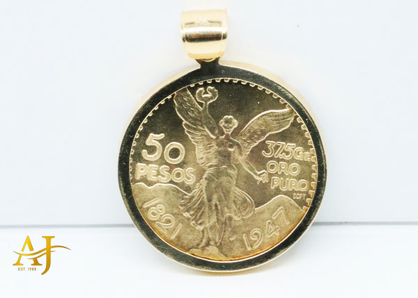 14K Centenario W/ Plain Bezel