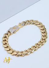 14K 8MM Miami Cuban Link Bracelet