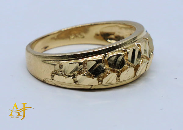 14K Nugget Band