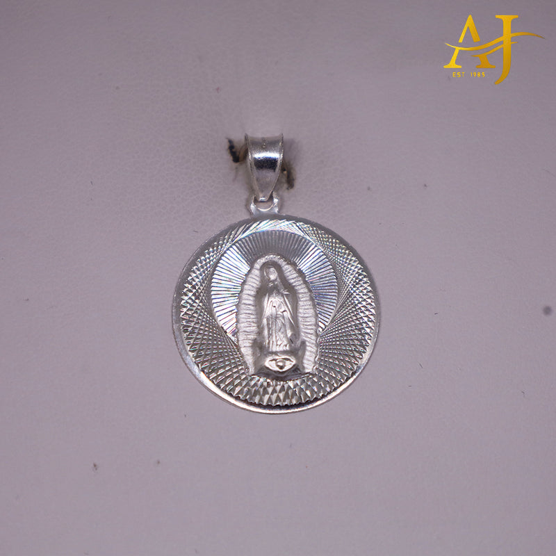 925 Virgen Maria Medalla