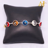 925 Evil Eye Bracelet