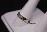 10KT White Gold Wedding Band