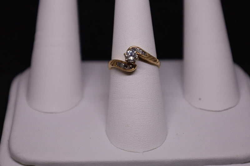 14KT Diamond Engagement Ring