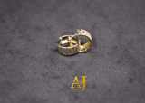 14K Huggie Hoop Earrings