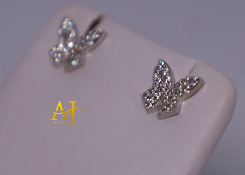 925 Butterfly Stud Earrings