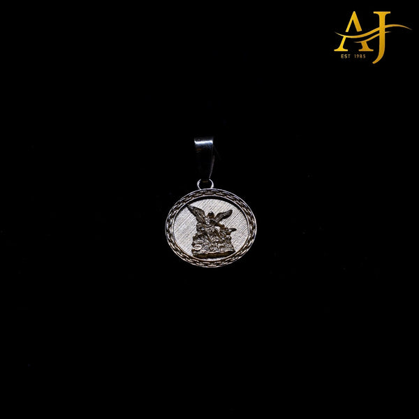 14KT Saint Micheal Medallion