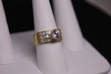 14KT CZ Engagement Ring