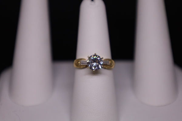 14KT Engagement Ring CZ