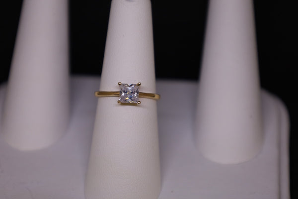 14KT CZ Promise Ring