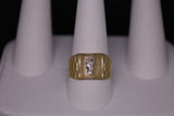 14KT 2 Tone San Judas Ring