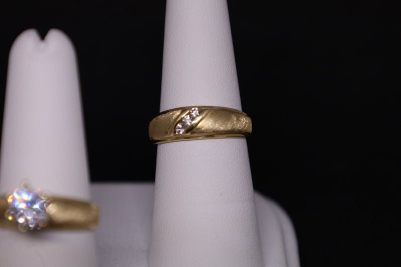 14KT Marriage Ring Set
