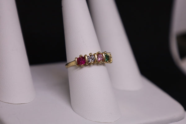 14KT Mother Birthstone Ring