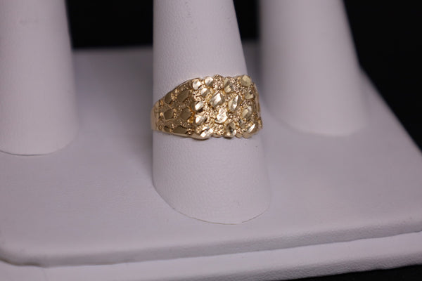 14KT Gold Nugget Ring