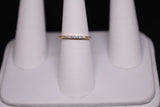 14KT Princess Cut CZ Band